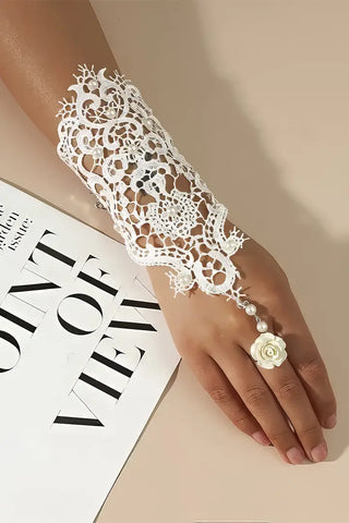 DECO LAYER-Renaissance Rose Lace Glove