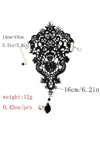DECO LAYER-Renaissance Rose Lace Glove