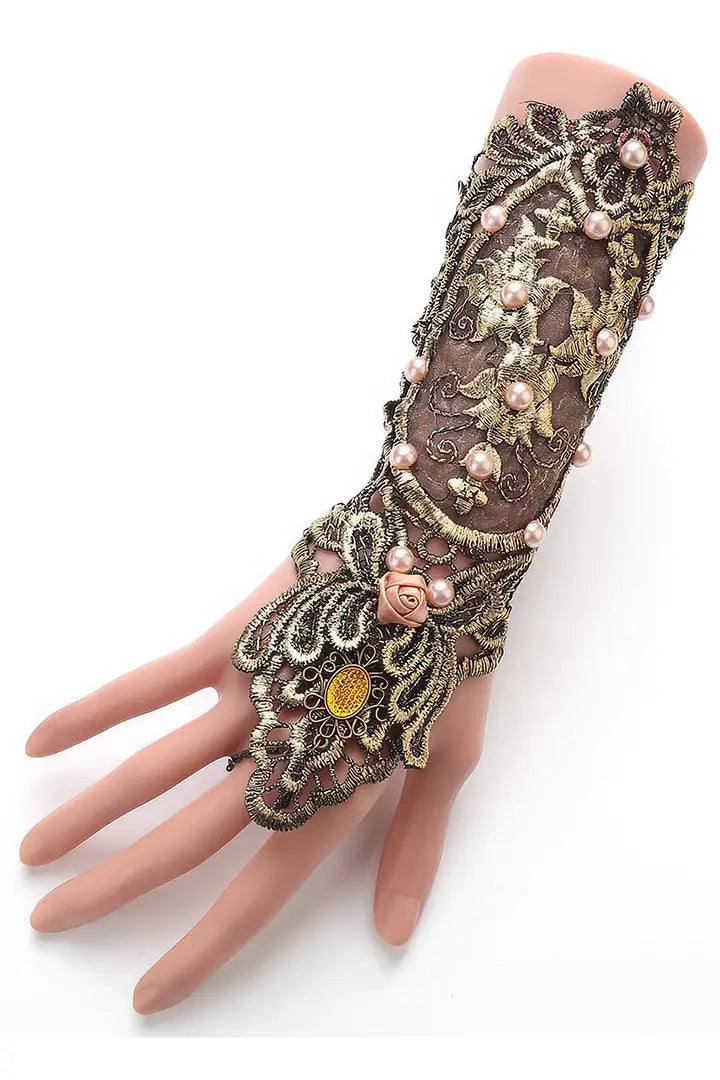 Victorian Elegance - Ornate Lace Glove